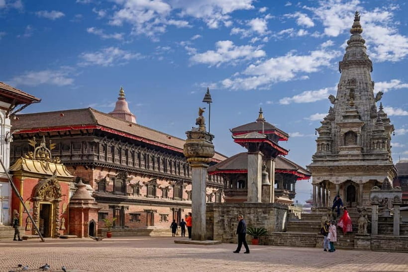 Bhaktapur: Experience the Art of Clay, Curd, and Chant - Walking Through Bhaktapur Durbar Square