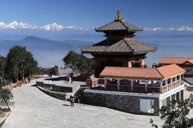 Chandragiri Hills: Cable Car Ride, Temple Visit & Himalayan Views - Riding the Chandragiri cable car above the valley