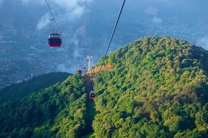 Chandragiri : Majestic Hilltop & Cable Car Views with Lunch - The cable car ride through green forest