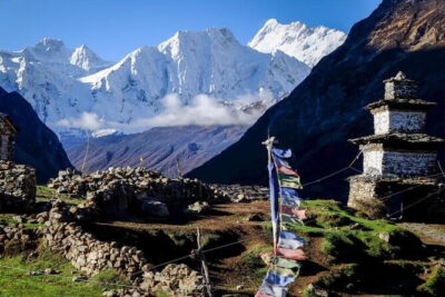 Dancing in the Manaslu Circuit Trek