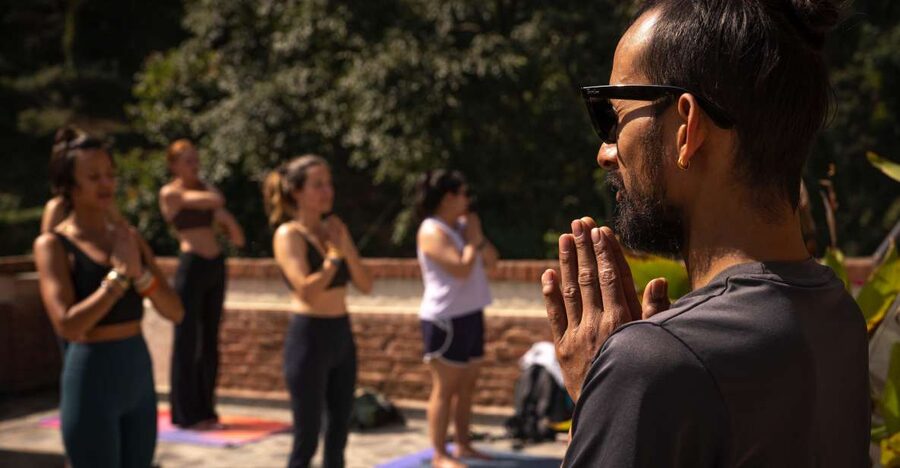 Day Yoga Meditation Retreat with Lunch, Kathmandu - Lunch as part of the yoga routine
