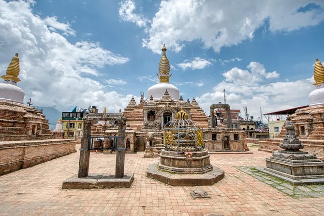 Escorted Full Day Pharping, Dakshinkali and Kirtipur Day Trip with Newari Lunch - Pharping: caves, shrines, and a sacred hillside