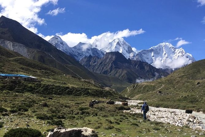 Everest base camp flight over by Helicopter from Kathmandu - Sharing the Eurocopter AS350 B3