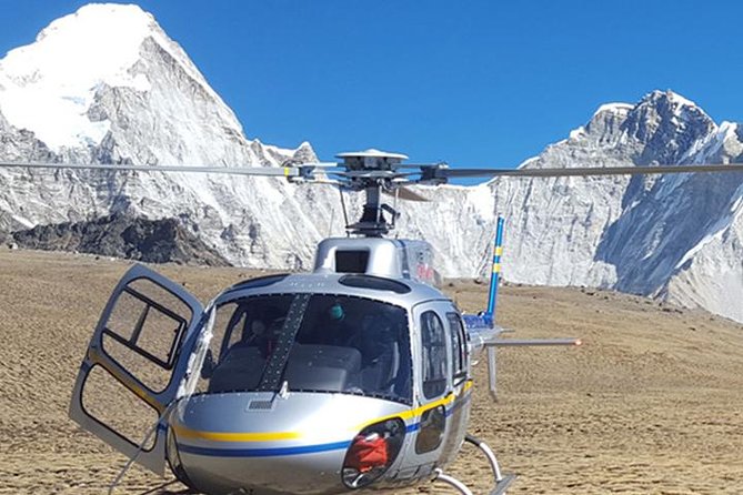Everest Base Camp Helicopter Tour landing at Hotel Everest View - Kathmandu airport sets the tone