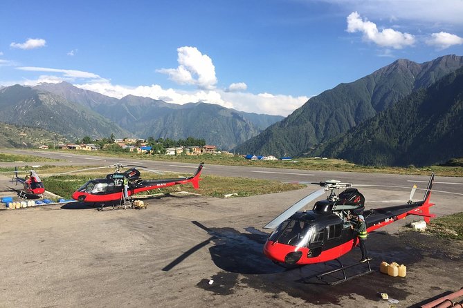 Everest Base Camp Helicopter Tour Stop at Hotel Everest View. - Kathmandu Valley to Lukla by H125 helicopter