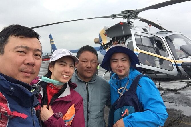 Everest Base Camp Helicopter Tour Stop at Hotel Everest View. - Pheriche and the Base Camp flyover