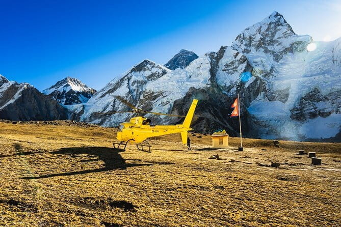 Everest Base Camp Helicopter Tour with Landing - Lukla refueling and the first taste of the Khumbu