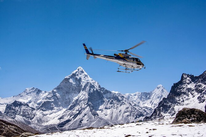 Everest Base Camp Helicopter Tour with Stop at Everest View Hotel - Syangboche and Hotel Everest View