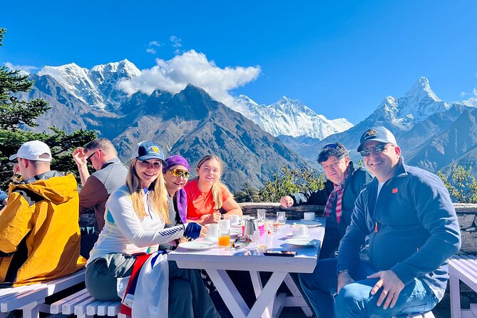 Everest Base Camp Helicopter Tour with Stop at Everest View Hotel - Flying toward Lukla and the Everest region