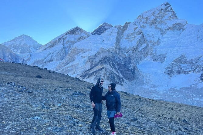 Everest Base Camp trek with Helicopter return 9 days - Day 5: Kyangjuma and the first big mountain views