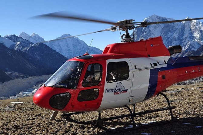 Everest Base Camp Trek with Helicopter Return from Gorakshep to Lukla - Everest Base Camp at 5,365 meters