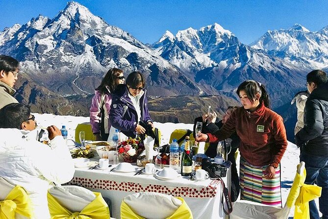 Everest Helicopter Tour - From Lukla toward Pheriche, Gokyo, and Kala Patthar