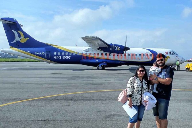Everest Scenic Mountain Flight – Soar Above the Majestic Himalaya - Airport check-in at about 6:00 AM