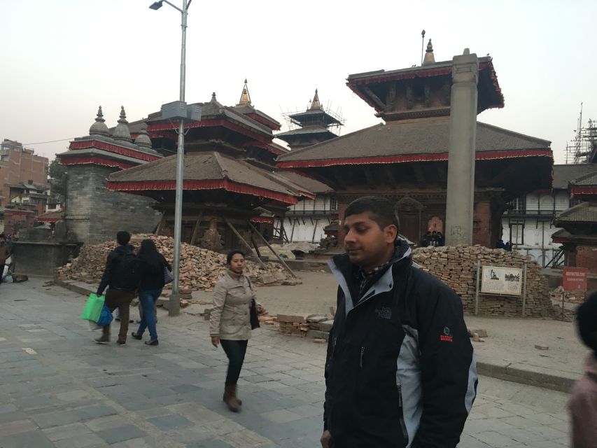 "Explore Kathmandu Rich Heritage: City Highlights Bus Tour" - Kathmandu Durbar Square: old palaces and a busy city center