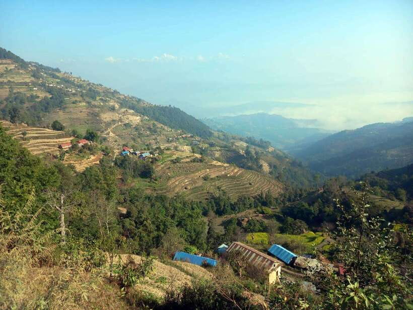 From Kathmandu: 3-Day Chisapani-Nagarkot Trek & Bhaktapur - Day 2: Chisapani to Nagarkot across forest and fields