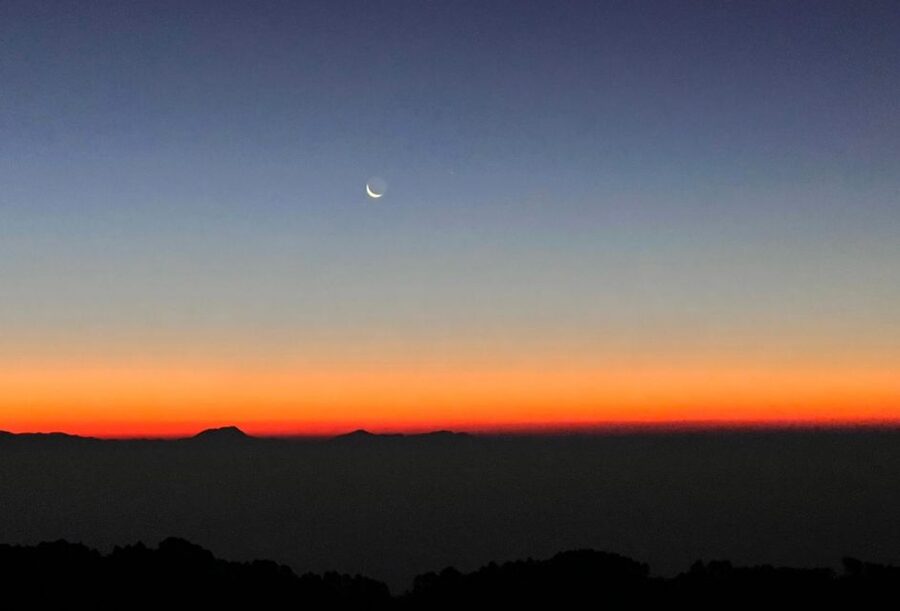 From Kathmandu: Everest View from Nagarkot & hike to Changu - Trisul Dada and the start of the trail