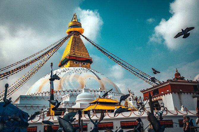Full Day Private Tour of Seven World Heritage Sites in Kathmandu - Boudhanath: a powerful first stop