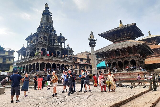 Full Day Private Tour of Seven World Heritage Sites in Kathmandu - Patan Durbar Square: fine detail in Lalitpur