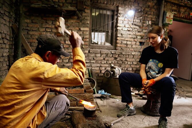 Gurkha Knife Making - Tea, cookies, and a friendly pace