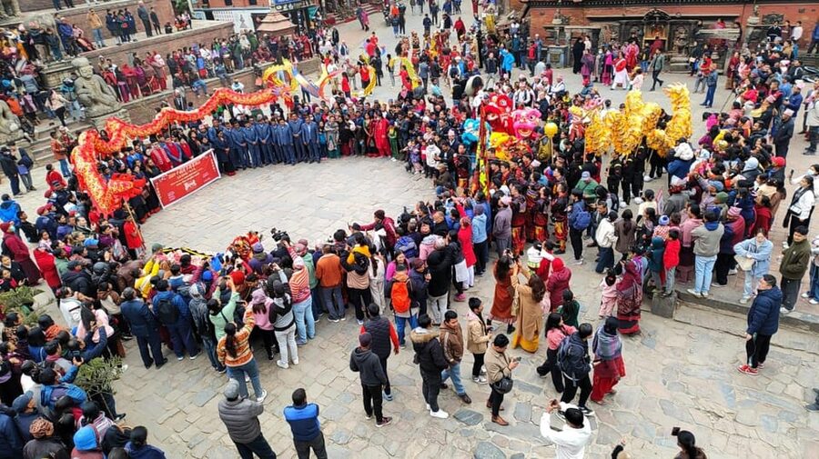 Kathmandu: 7 UNESCO-Listed city sites group day trip - Bhaktapur Durbar Square: the longest palace-square visit