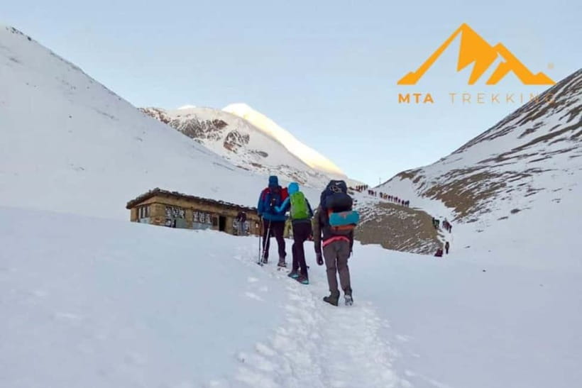 Kathmandu: 8-Day Annapurna Circuit Trek via Thorong La Pass - Day 2: Chame to Pisang through pine forest