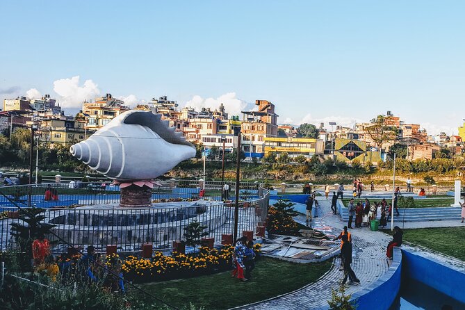 Kathmandu and Bhaktapur Cities Guided Tour - Sankhamul Park beside the Bagmati