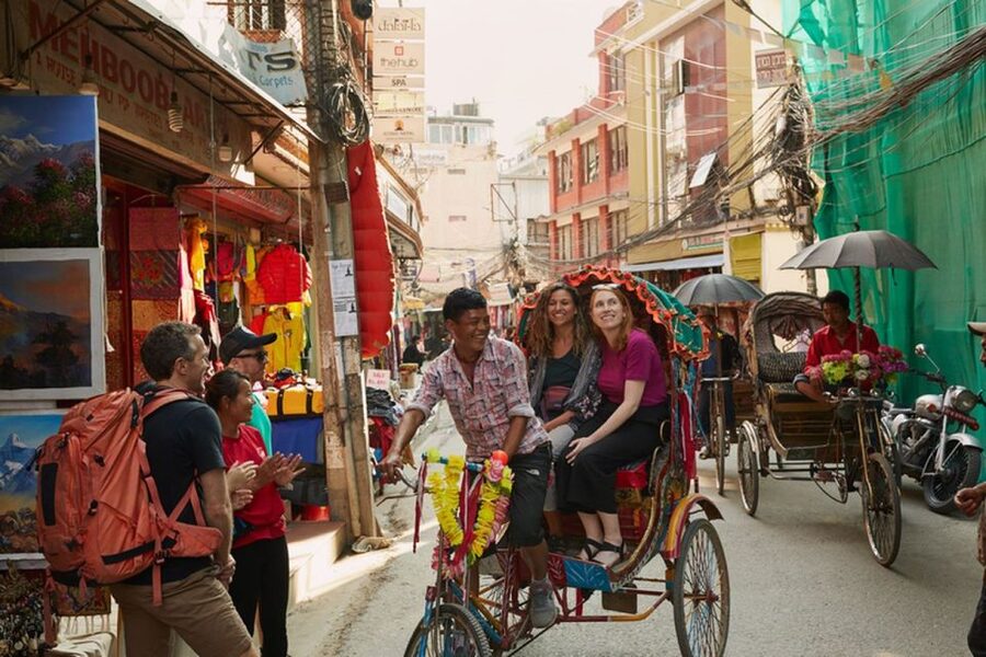 Kathmandu at Sunset: Explore the City on Rickshaw - Starting at Hotel Marshyangdi in Thamel