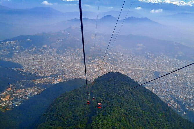 Kathmandu Chandragiri Cable Car and Swayambhunath Private Tour - Swayambhunath and the choice of 365 steps