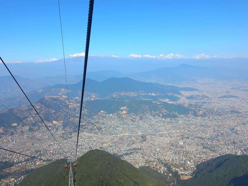 Kathmandu: Chandragiri Cable Car Half Day Tour - Winter snow and changing conditions