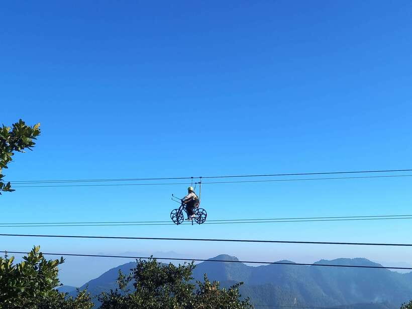 Kathmandu: Chandragiri Cable Car Half Day Tour - The optional zip-line ride