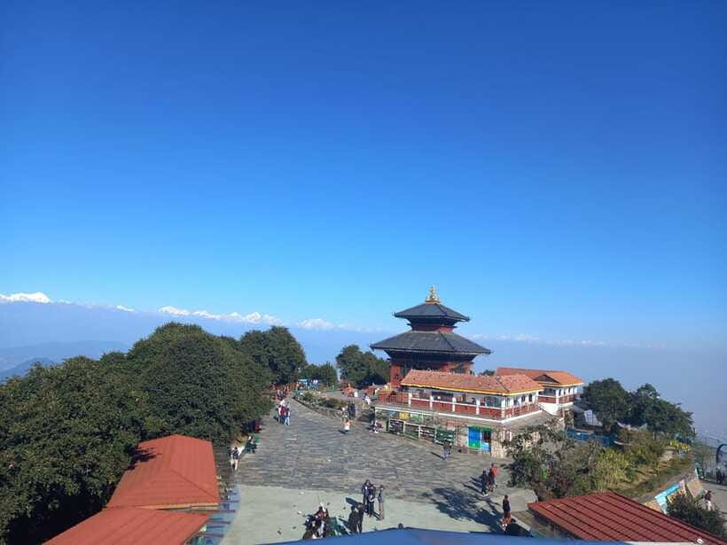 Kathmandu: Chandragiri Cable Car Half Day Tour - Food, drinks, and time at the top