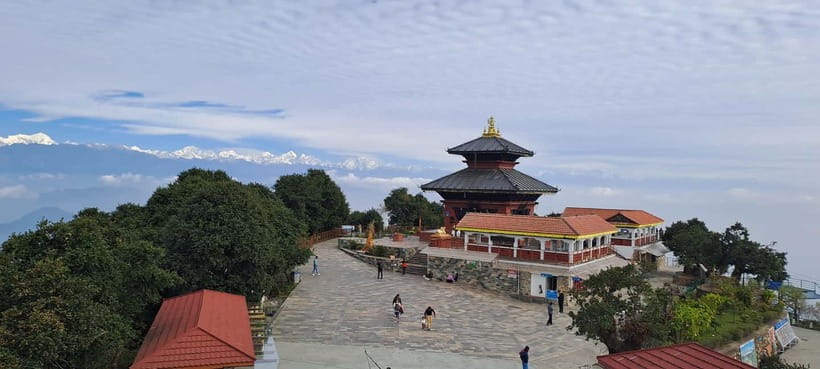 Kathmandu: Chandragiri cable car & Swayambhunath Tour - Lunch after the cable car descent