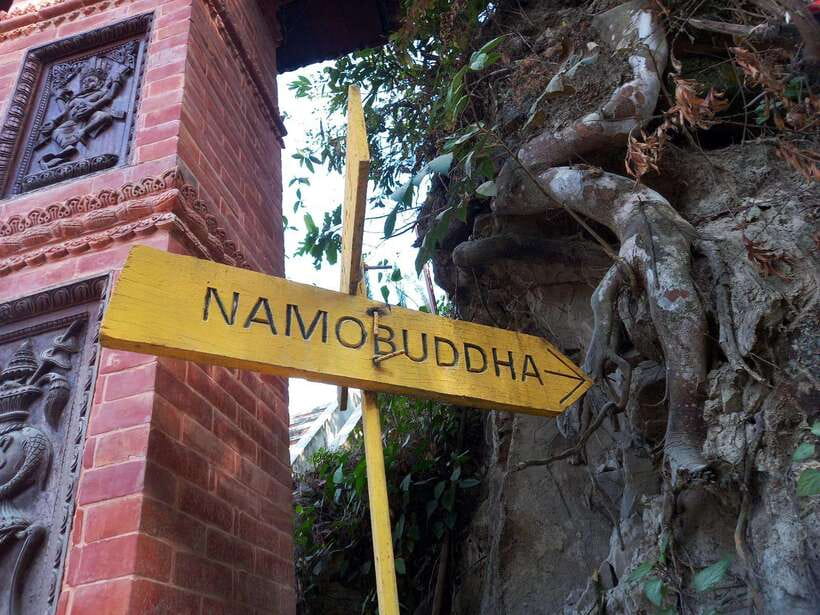 Kathmandu: Dhulikhel to NamoBuddha Day Hike with Lunch - Reaching Namobuddha Monastery
