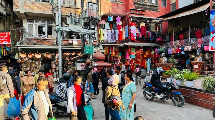 Kathmandu Heritage Walk | Heritage Walk of Kathmandu - Finishing at a local market and returning to Thamel