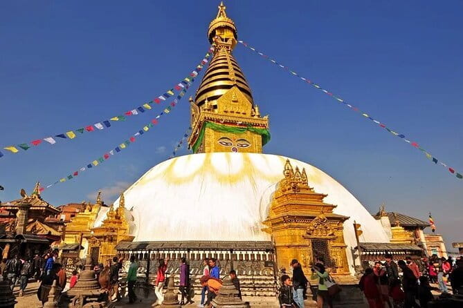 Kathmandu: Kopan Monastery, Swayambhu and Boudha Nath Stupa Tour - Kopan Monastery and a quieter side of Kathmandu