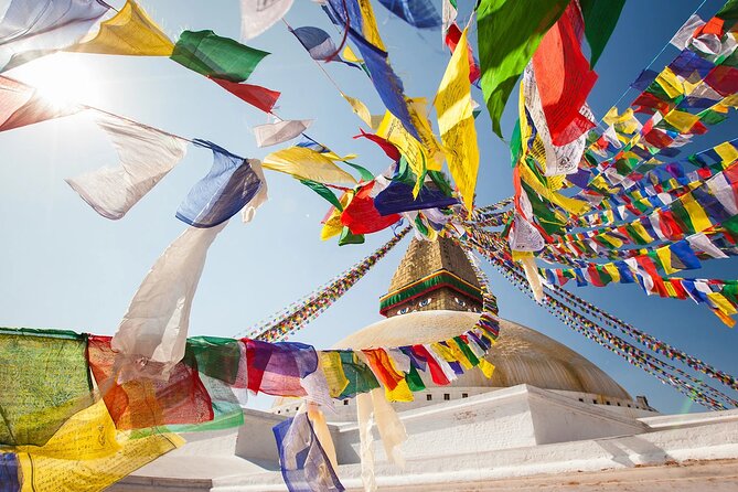 Kathmandu: Private/Group Tour to 7 UNESCO Sites with Lunch - Swayambhunath, the hilltop opening view