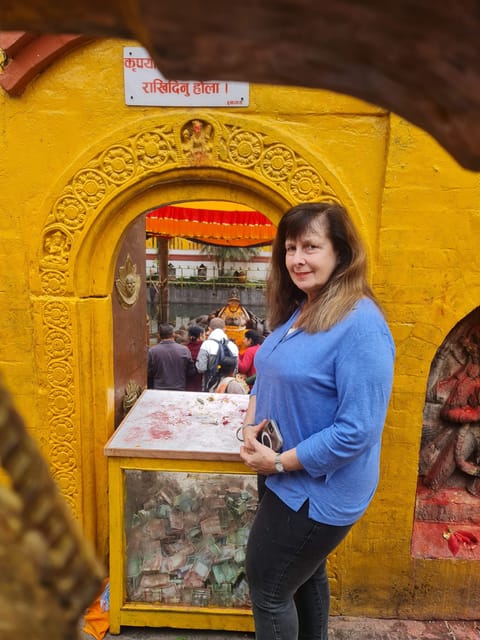 Kathmandu's 7 UNESCO Heritage Gems: Private Full-Day Tour - Boudhanath slows the rhythm with a great Buddhist stupa