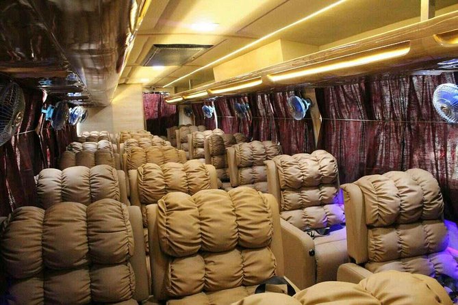 Kathmandu to Pokhara Bus Ticket- Sofa - Leaving Kathmandu at 7:00 am