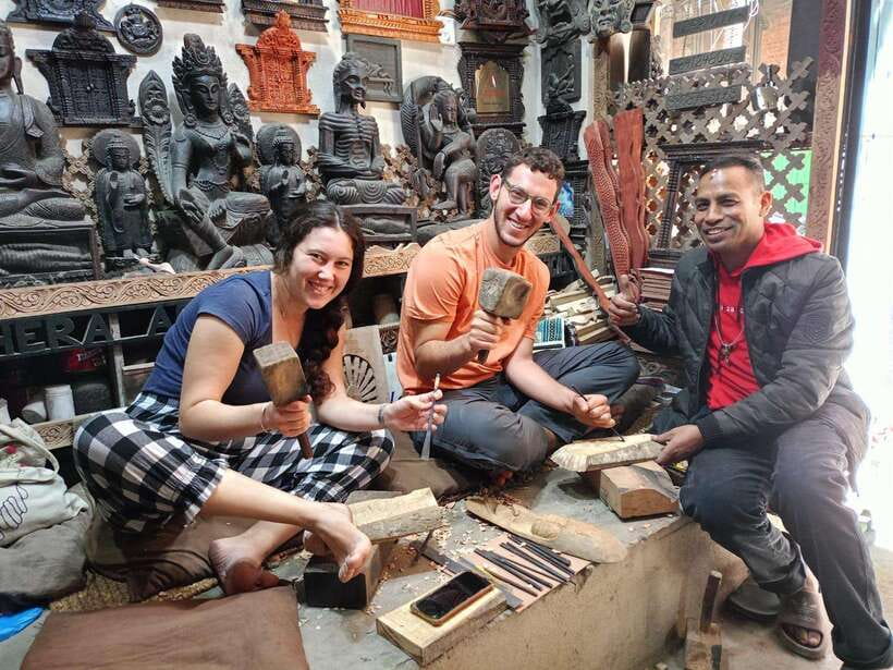 Kathmandu: Wood Carving Workshop with Local Artisan (Thamel) - What you take home at the end