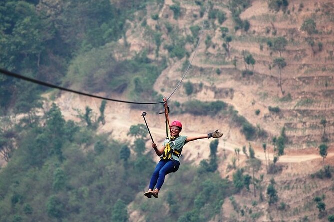 Kathmandu: Zipline Adventure in Dhulikhel with Pickup & Lunch - Hill views and the change from city to countryside