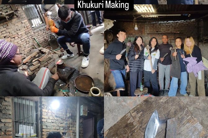 Knife (Khukuri) Making Workshop- Forge of the Gurkhas - Hammering the steel yourself