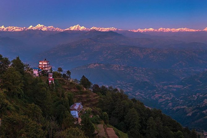 Mt Everest view from Nagarkot -hiking to Changu UNESCO site - From Kathmandu traffic to Nagarkot’s mountain viewpoint