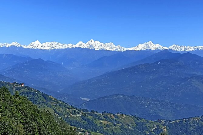 Mt Everest view from Nagarkot -hiking to Changu UNESCO site - Arriving at Changu Narayan Temple