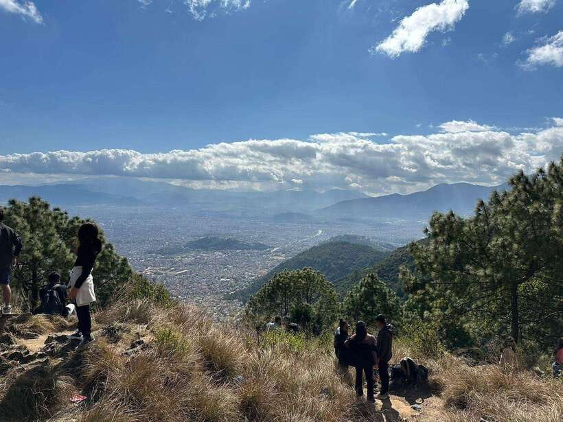 Nagarjun Jamacho Day Hike – Stunning Valley Himalayan Views - Birds, prayer flags, and small details along the way