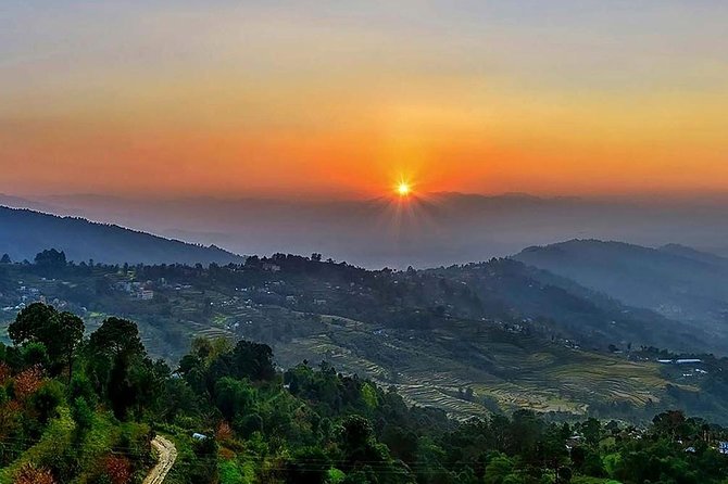 Nagarkot Sunrise View and Refreshing Morning Hike near Kathmandu - Waiting for sunrise at Nagarkot Hill