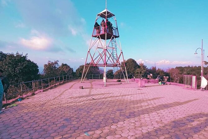 Nagarkot Sunrise with Day Hike to Suspension Bridge - Nagarkot View Tower and the first light
