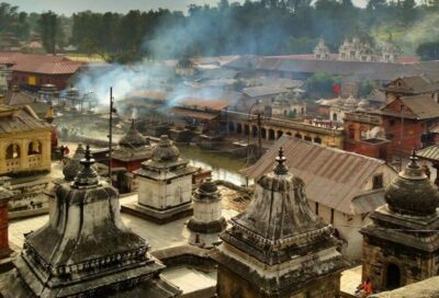Sacred Pashupatinath: Aarati,Cremation Rites & Boudha Stupa